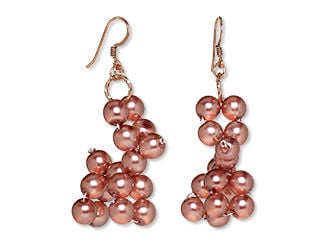 Design Idea R A 2 9 - Czech Glass Druks, ParaWire&trade; and Copper Jump Rings