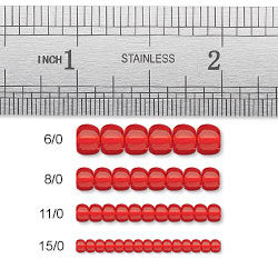 Measurements of seed beads