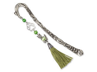 Antiqued Pewter Bookmark