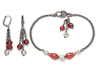 Bracelet and Earring Set