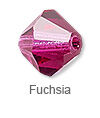 Fuchsia Crystal Bead
