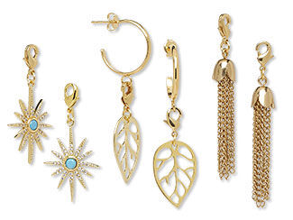 Three-Piece Earrings Set