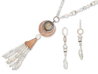 Single-Strand Necklace and Earring Set
