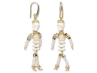 Skeleton Earrings