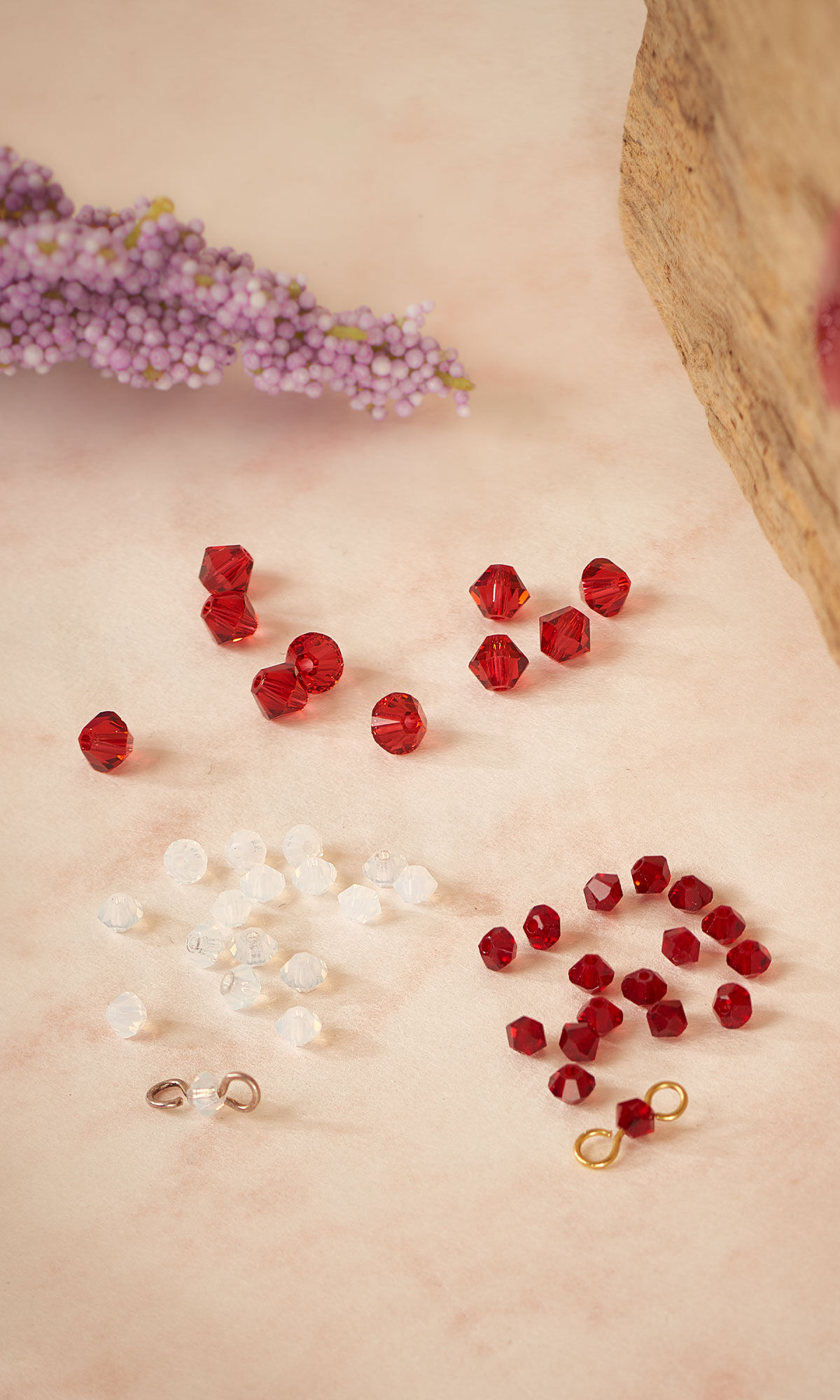 Assorted beads