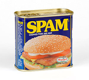 A can of Spam