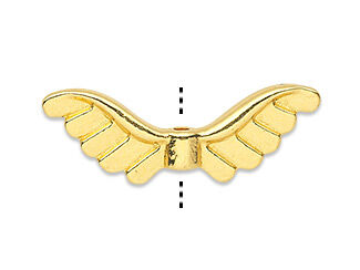 Gold-Finished Angel Wings