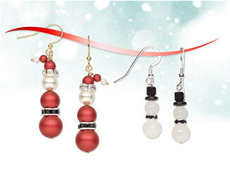 Fun, Festive and Easy Holiday Earrings