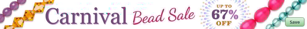Save on our Carnival Bead Sale with discounts up to 67% off.