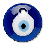 Evil eye ward bead
