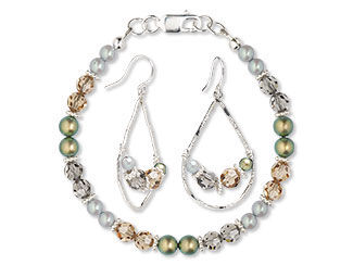 Bracelet and Earrings Set