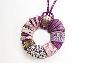 Secrets to Polymer Clay Project 10: Around and Around Donut Focal Video