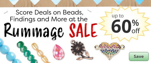 Save on our Rummage Sale with discounts up to 60% off.