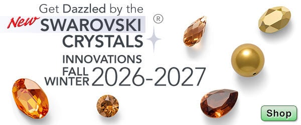 Shop New Swarovski Crystals Innovations, Fall/Winter 2026-2027.