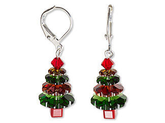 Christmas Tree Earrings