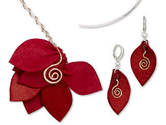 Choker-Style Necklace and Earring Set