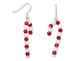 Candy Cane Earrings
