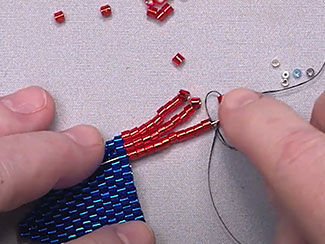 How to Create the Fringe Stitch