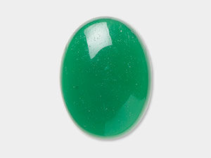 Green Agate Cabochons