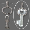 Key pendant with bail