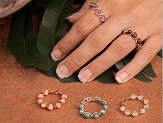 Create Your Own Braided Wire Beaded Ring