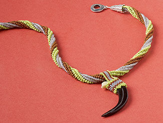 Secrets to Seed Beading Video 7: Spiral Herringbone Stitch Necklace