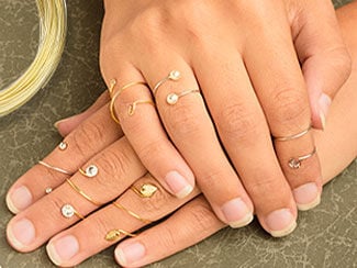 How to Make Memory Wire Midi Rings