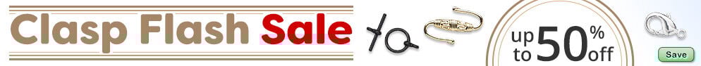 Save on our Clasp Flash Sale with discounts up to 50% off.