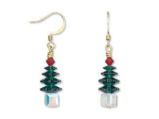 Christmas Tree Earrings