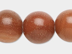 Red "Malachite" Beads