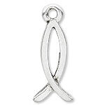 Ichthys/ Jesus fish charm