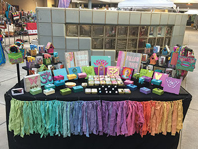 The Glittering Gypsy display. Photo credit China Camella