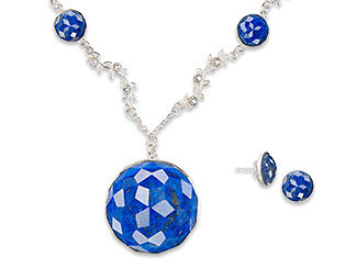 Single-Strand Necklace and Earring Set