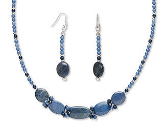 An image of a Dumortierite Necklace