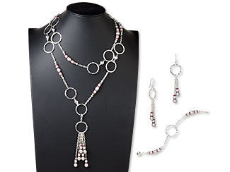Convertible Necklace, Bracelet and Earring Set