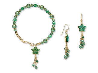 Bracelet and Earring Set