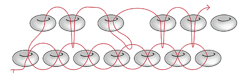 Decreasing a row diagram