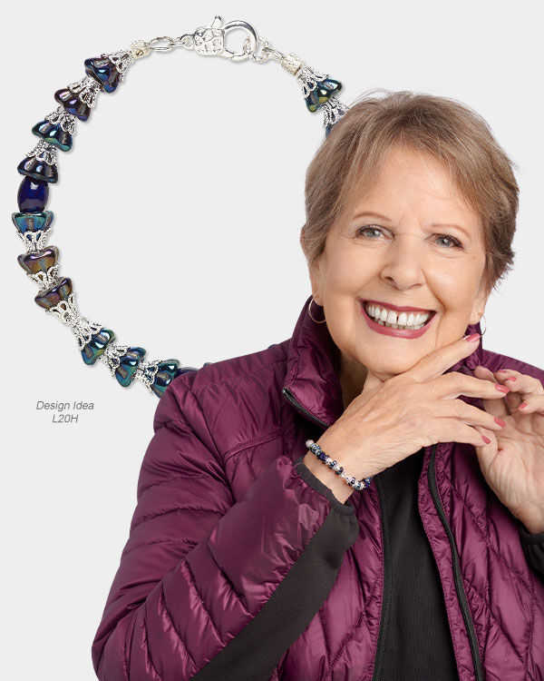 model showcasing bracelet design ideas
