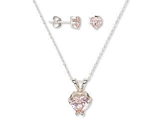 Single-Strand Necklace and Earring Set
