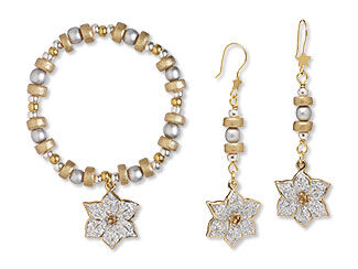Bracelet and Earrings Set