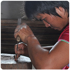 Man working metal
