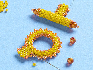 How to Create a Seed Beaded Toggle Clasp