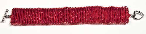 Completed bracelet