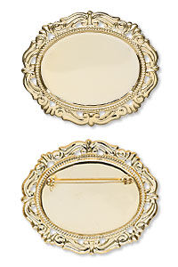 Brooch component
