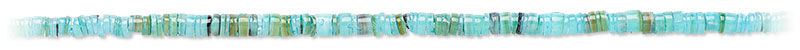 Turquoise heishi beads