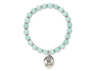 An image of a stretch amazonite bracelet