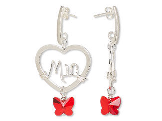 Heart-Shaped Earrings