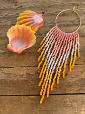 Sunrise Shell Fringe
