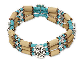 Triple-Strand Stretch Bracelet
