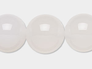 White Agate Beads